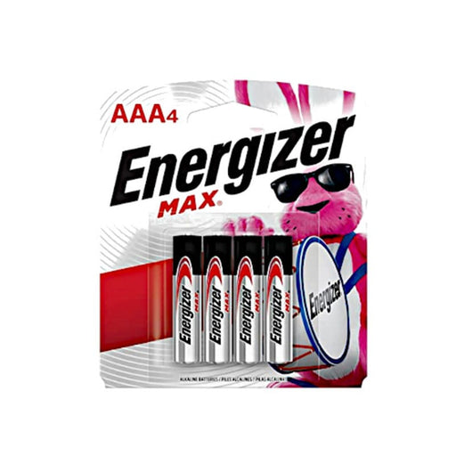 Bateria Energizer Alcalina AAA 4U - Farmacias Arrocha