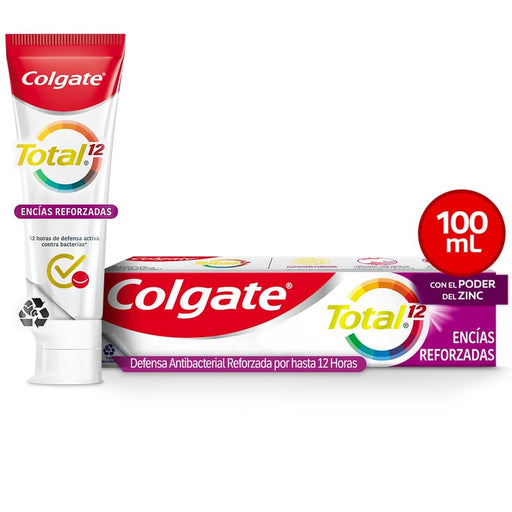 Pasta Dental Colgate Total 12 Encías Reforzadas 75 ml - Farmacias Arrocha