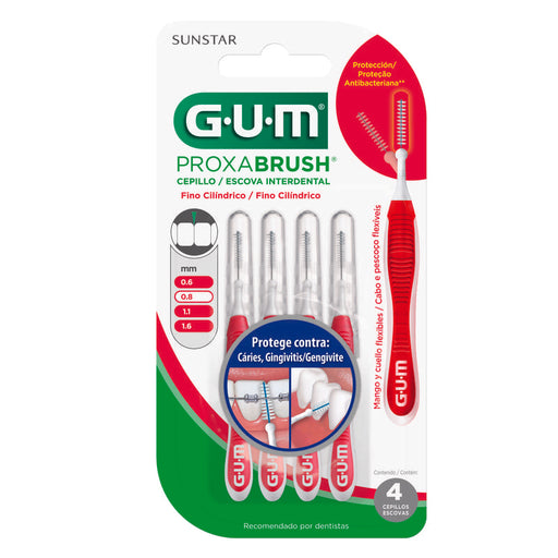Gum Gum Proxabrush Travler 0.8 Fino Cilindrico - Farmacias Arrocha