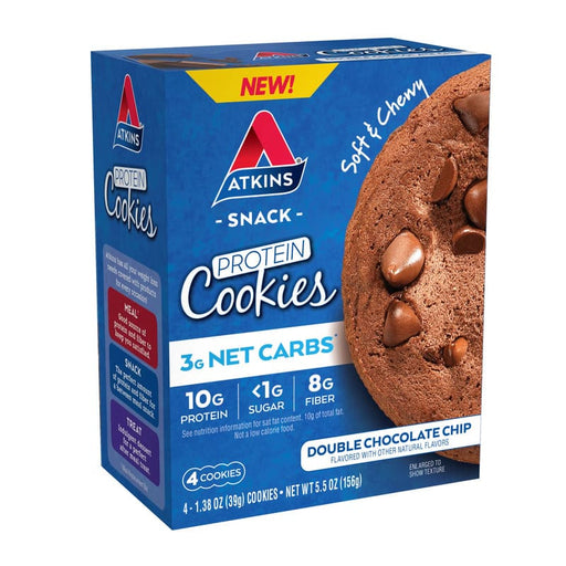 Atkins Doble Choc Cookies 4Pk - Farmacias Arrocha