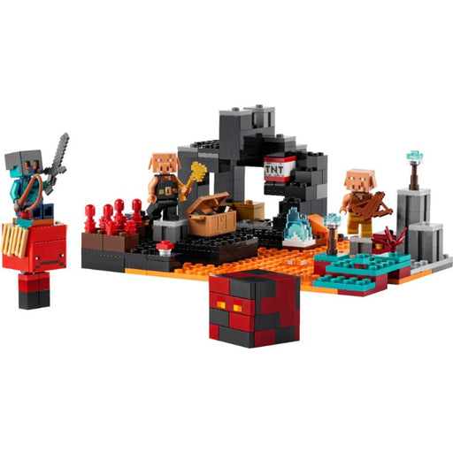 Lego Minecraft El Bastión Del Nether - Farmacias Arrocha