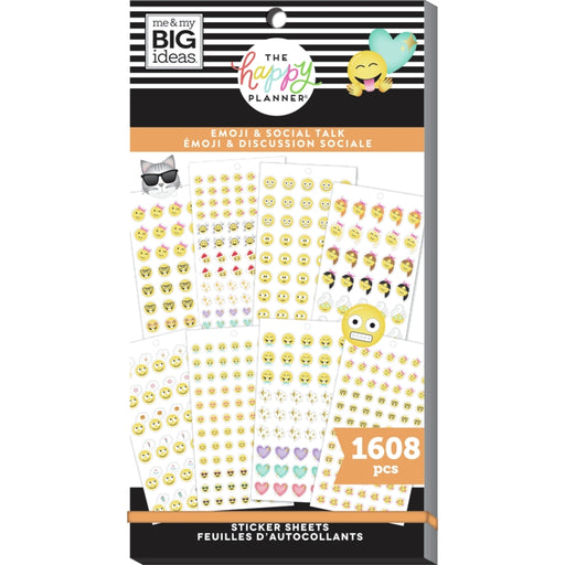 Happy Planner Hojas De Stickers Emojis 1608 Pzas. - Farmacias Arrocha