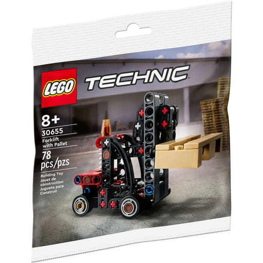Lego Technic Forklift With Palet - Farmacias Arrocha