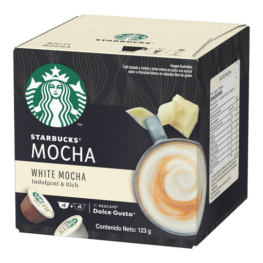 Starbucks White Mocha 123g - Farmacias Arrocha