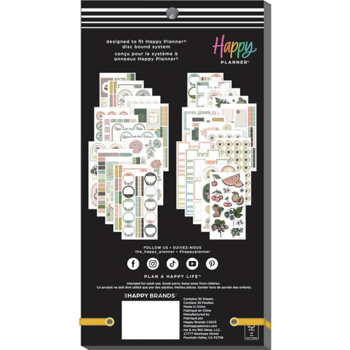 Happy Planner Modern Farmhouse 30 Sheet Sticker Value Pack - Farmacias Arrocha
