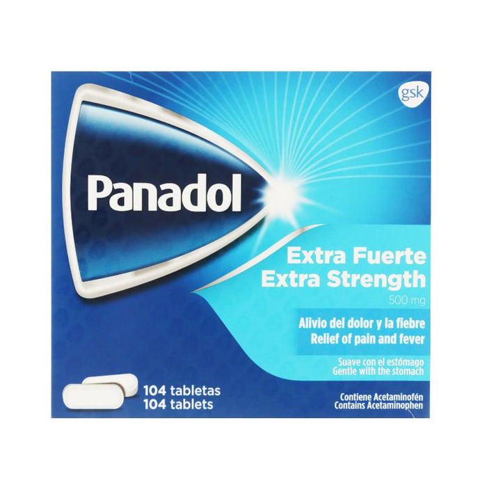 Panadol Extra Fuerte x104 - Farmacias Arrocha