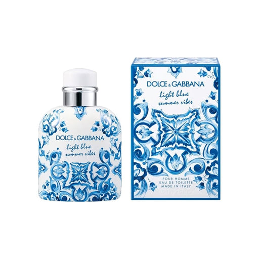 Dolce & Gabbana Light Blue Summer Vibes Pour Homme EDT 125 Ml - Farmacias Arrocha