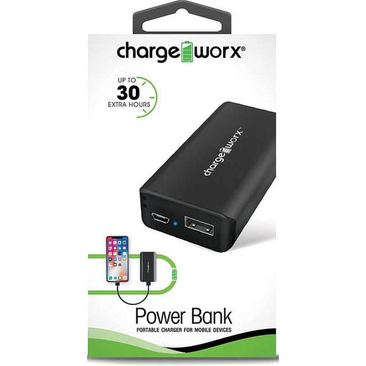 Chargeworx Bateria Portatil 4000 Mah Black - Farmacias Arrocha