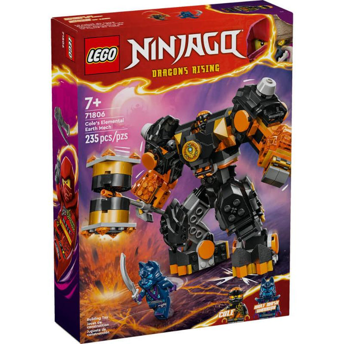 Lego Ninjago Meca Elemental De Tierra Cole - Farmacias Arrocha