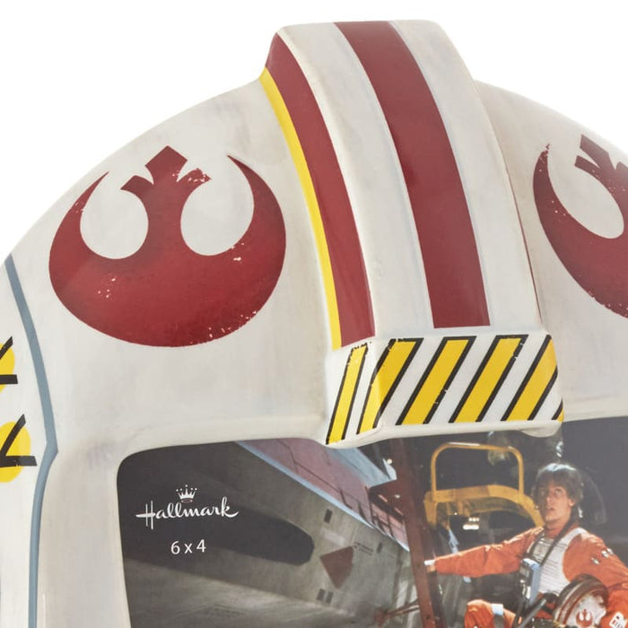 Hallmark Marco para fotos con casco de piloto rebelde de Star Wars™, 4 x 6 - Farmacias Arrocha