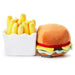 Hallmark Better Together - Peluche magnético para hamburguesas y patatas fritas, 5.0 in - Farmacias Arrocha