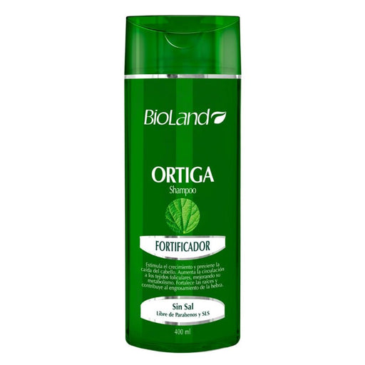Bioland Shampoo Ortiga 400Ml - Farmacias Arrocha