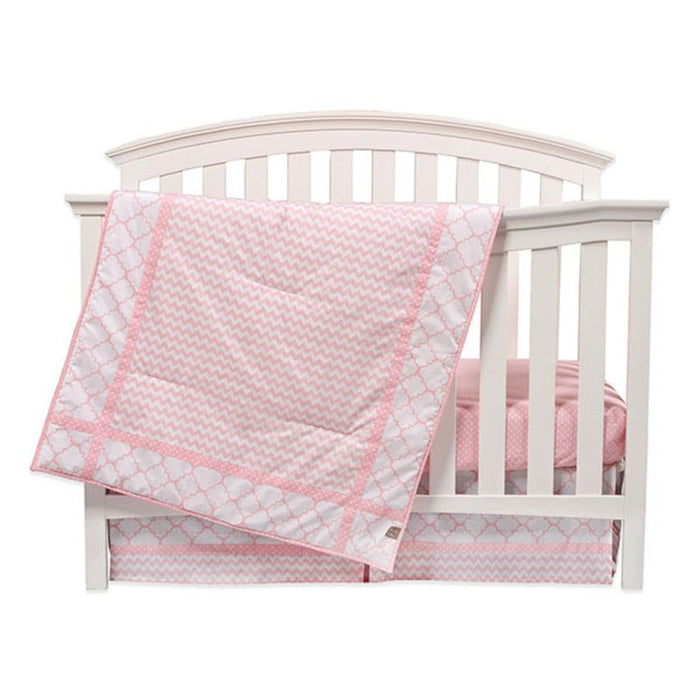 Pink Sky 3 Piece Crib Bedding Set - Farmacias Arrocha