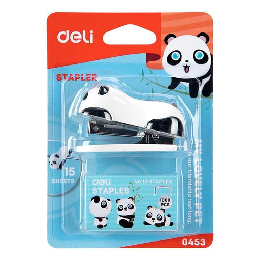 Deli Mini Engrapadora Panda - Farmacias Arrocha