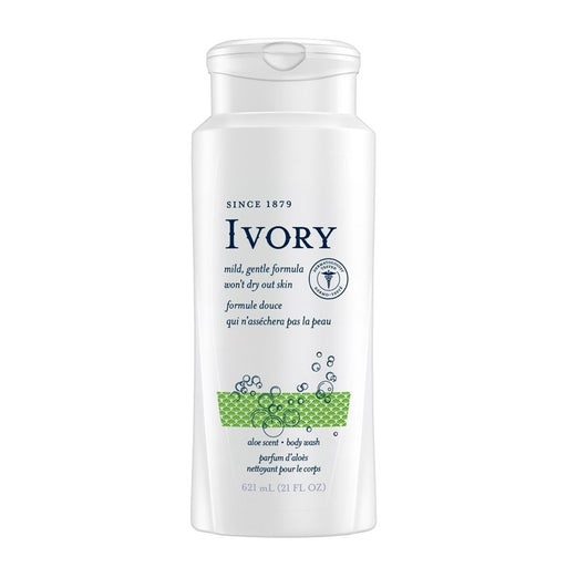 Ivory Body Wash Aloe 21oz 620ml - Farmacias Arrocha