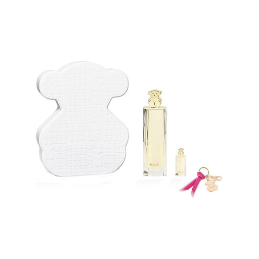 Tous For Women Edp Bear Set 2022 (Edp 90Ml + Miniature + Keyring) - Farmacias Arrocha