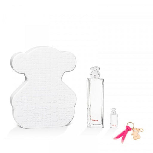 Tous For Women Edt Bear Set 2022 (Edt 90Ml + Miniature + Keyring) - Farmacias Arrocha