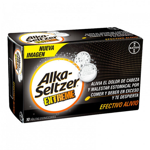 Alka Seltzer Extreme 10 Tabletas - Farmacias Arrocha