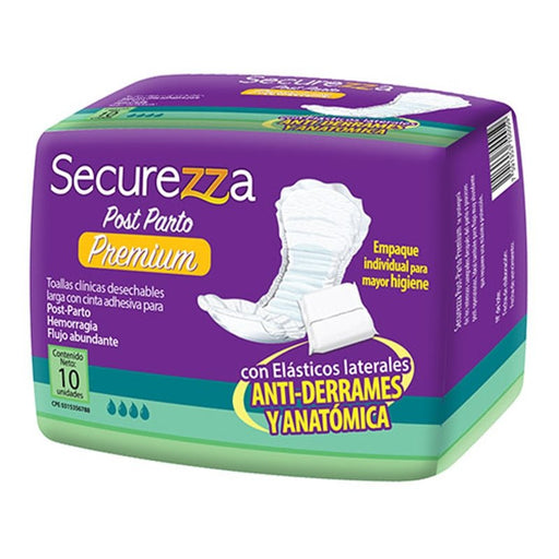 Secuzzera Protector PosParto Premium 10U - Farmacias Arrocha
