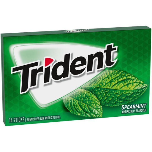 Trident Spearmint 14Pc - Farmacias Arrocha