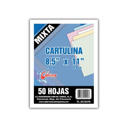 Cartulina Colores Mixto 90Lb 8.5X11 (30) - Farmacias Arrocha