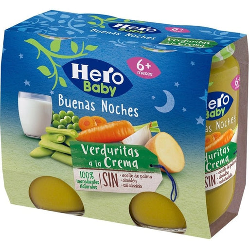 Hero Baby Baby Buenas Noches Verduras Crema - Farmacias Arrocha