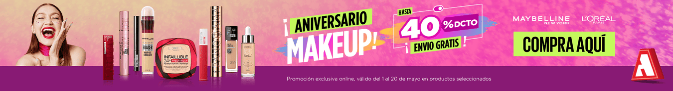 Aniverario Make Up Loreal - Farmacias Arrocha