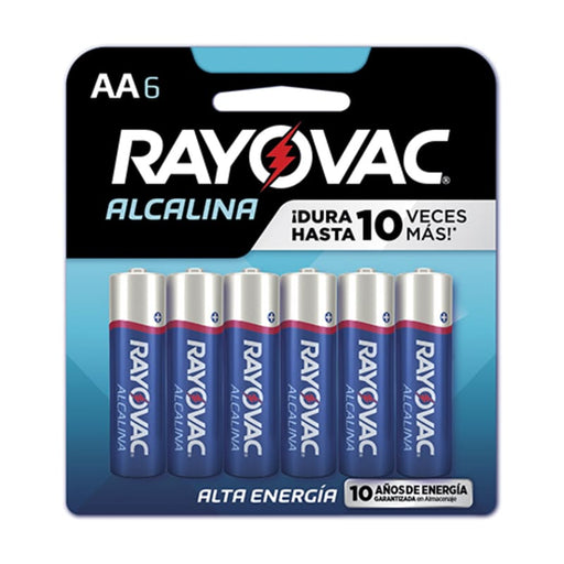 Bateria Rayovac Alcalina Aa 4+2 Unidades - Farmacias Arrocha