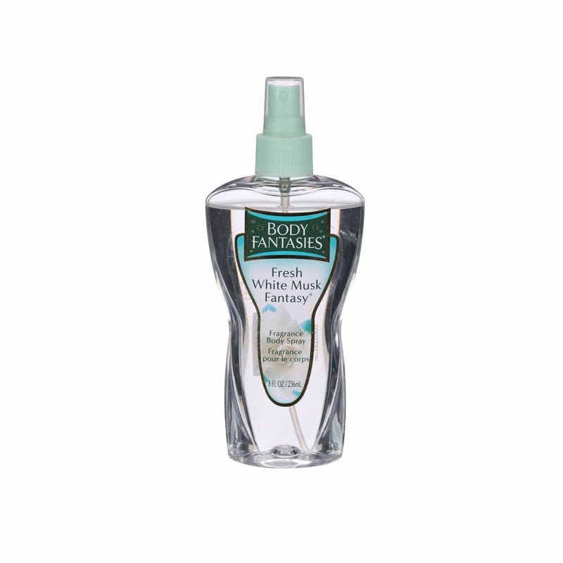 Body Fantasies Fresh Withe Musk Fantasy 8Oz - Farmacias Arrocha