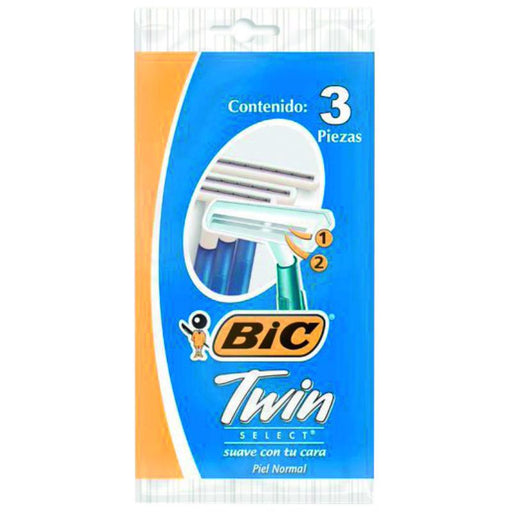 Bic Twin Select Normal 3 Card - Farmacias Arrocha