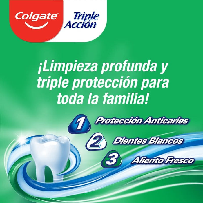 Pasta Dental Colgate Triple Acción 100 ml - Farmacias Arrocha