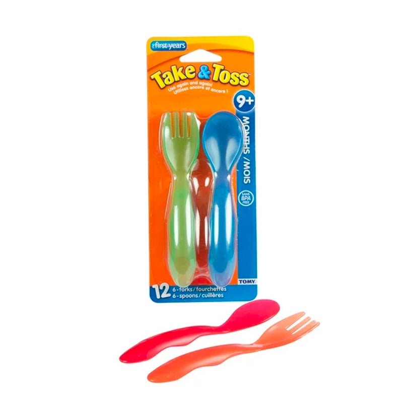 Take & Toss Toddler Flatware - Farmacias Arrocha