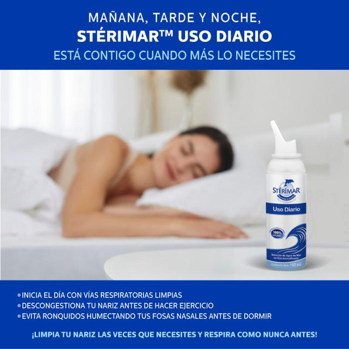 Stérimar Uso Diario 100Ml Solución De Agua De Mar