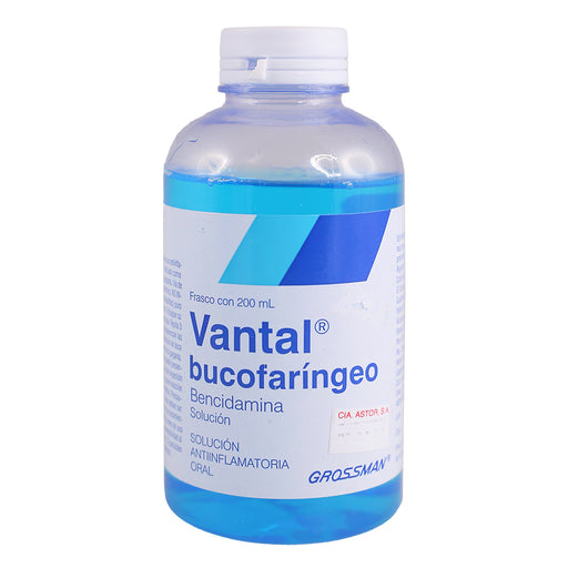 Vantal Bucofaringeo Al 15% de 200 ml - Farmacias Arrocha