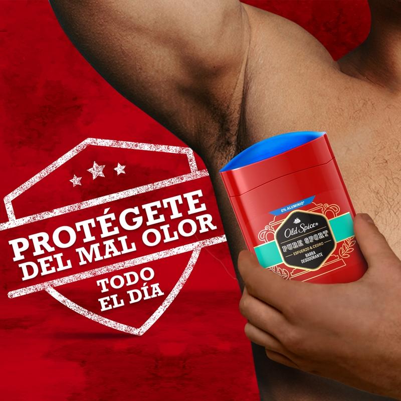 Barra Desodorante Old Spice Pure Sport 50 g - Farmacias Arrocha
