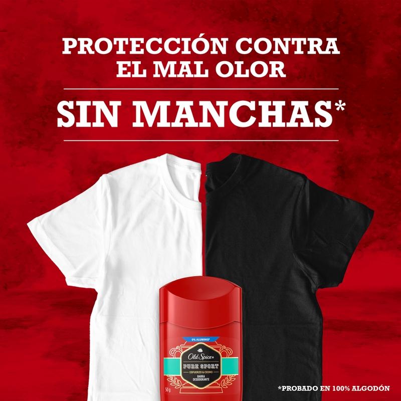 Barra Desodorante Old Spice Pure Sport 50 g - Farmacias Arrocha