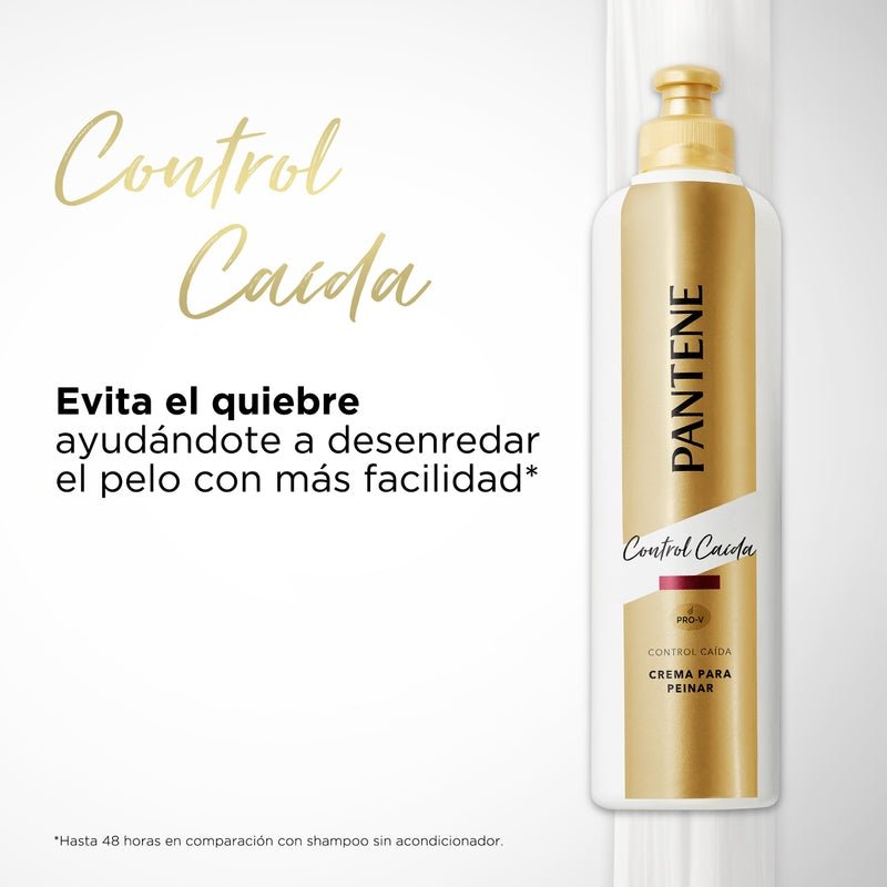 Crema Para Peinar Pantene Pro - v Control Caída 300 ml - Farmacias Arrocha