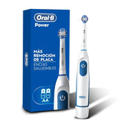 Cepillo de dientes Eléctrico, Oral - B Power, Cabezal Redondo Precision Clean, Blanco - Farmacias Arrocha