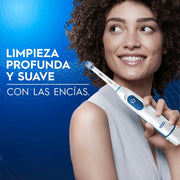 Cepillo de dientes Eléctrico, Oral - B Power, Cabezal Redondo Precision Clean, Blanco - Farmacias Arrocha