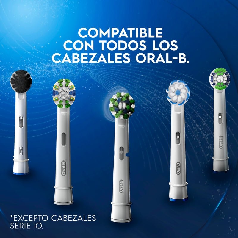 Cepillo de dientes Eléctrico, Oral - B Power, Cabezal Redondo Precision Clean, Blanco - Farmacias Arrocha