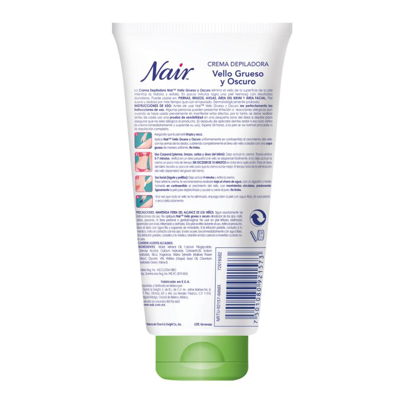 Nair Crema Depilatoria Para Piel De Vello Grueso Y Oscuro 150Ml - Farmacias Arrocha