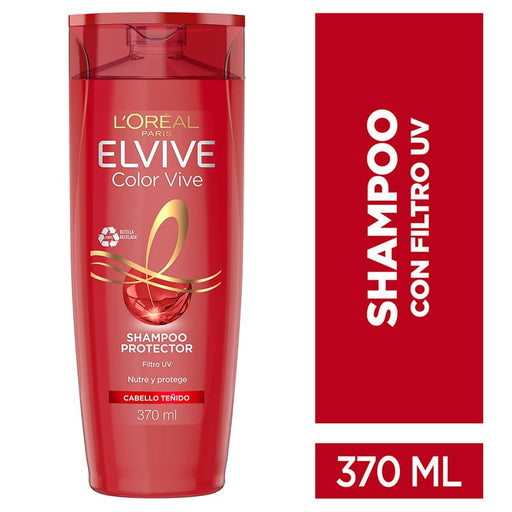 Shampoo Protector Loreal Paris Elvive Colorvive 370Ml - Farmacias Arrocha
