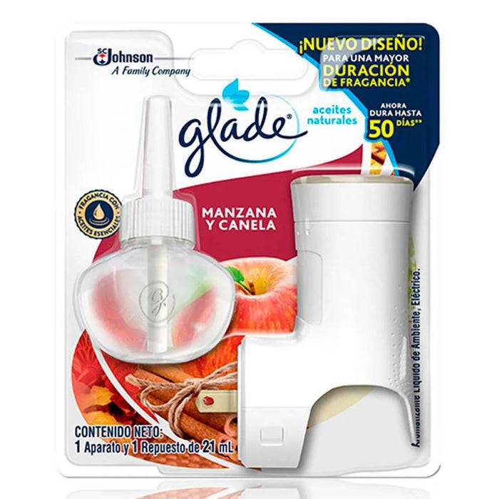 Glade Plug In Manzana Canela Aparato