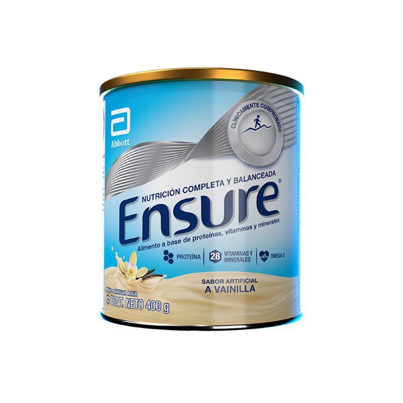 Ensure Vainilla 400 g - Farmacias Arrocha