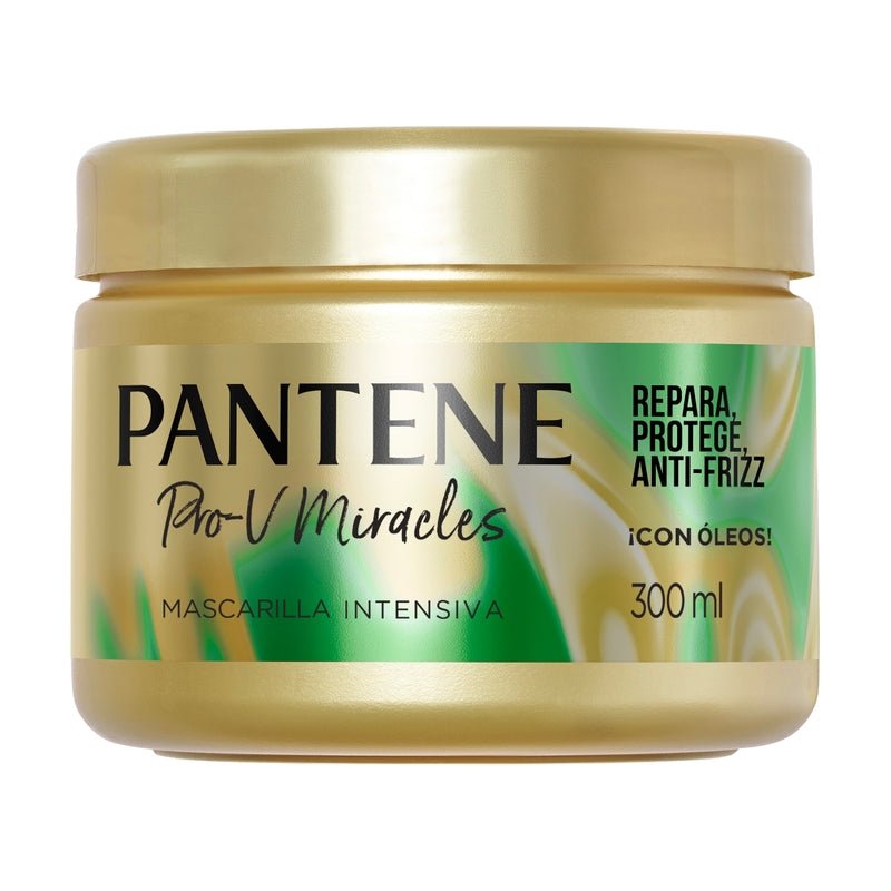 Mascarilla Intensiva Pantene Pro - v Miracles Repara, Protege, Anti - frizz 300 ml - Farmacias Arrocha
