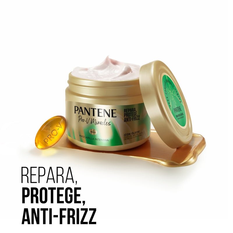 Mascarilla Intensiva Pantene Pro - v Miracles Repara, Protege, Anti - frizz 300 ml - Farmacias Arrocha