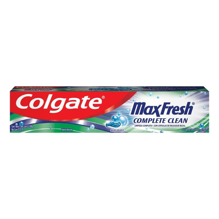 Pasta Dental Colgate Max Fresh Complete Clean 75 ml - Farmacias Arrocha