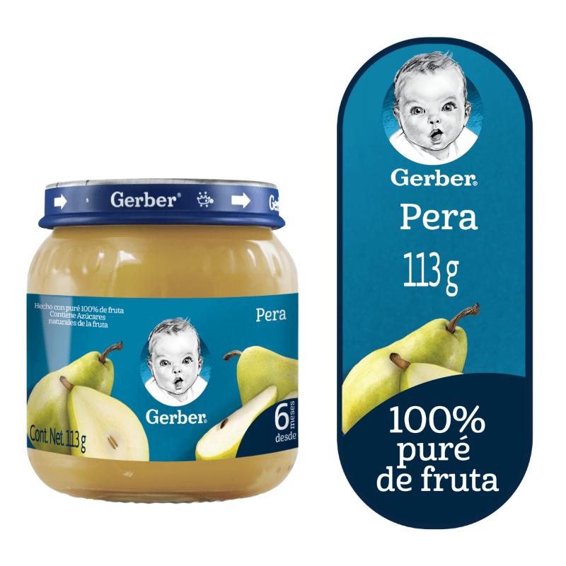 Pera Un Bebe De Meses Puede Comer Gerber Gerber Pure Pera 113G