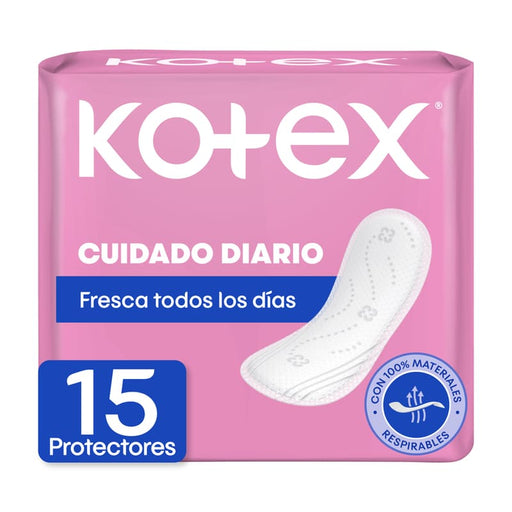 Protectores Diarios Kotex Normal 15U - Farmacias Arrocha
