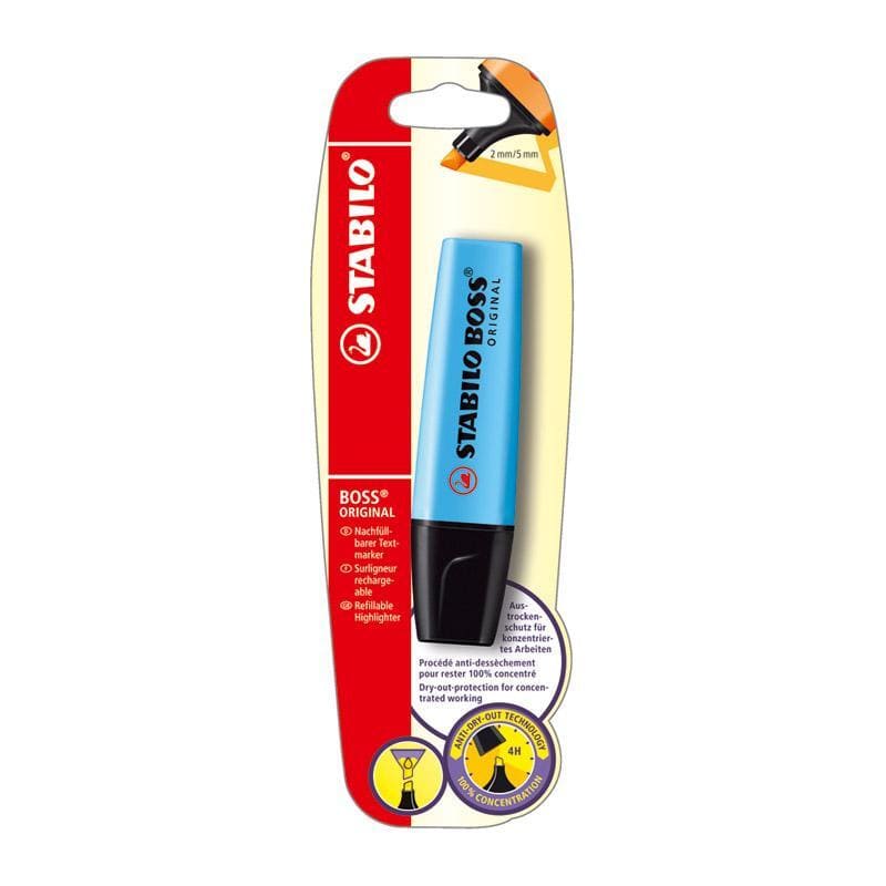 Stabilo Boss Resaltador Azul - Farmacias Arrocha